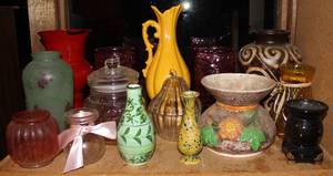 lot 171 image: Mostly Vintage Vases