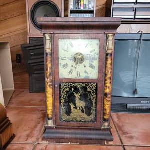 lot 207 image: Antique Seth Thomas 1800s Waterfall Clock