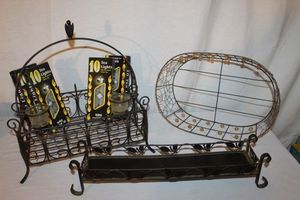 lot 61 image: Wire Baskets and Tea Lights