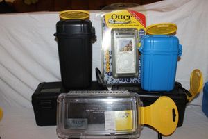 lot 66 image: Six Unused Otter Boxes in Various Sizes