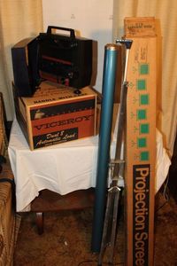 lot 103 image: Viceroy Projector and Projector Screen