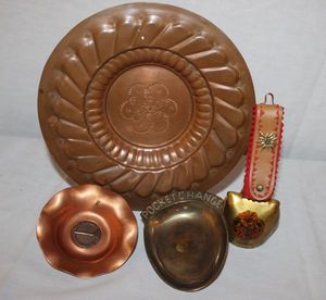 lot 195 image: Collectable copper items