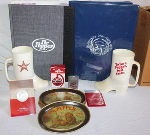 lot 199 image: Dr Pepper Collectors Items