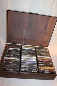 lot 251 image: Cassette Tapes with Holder