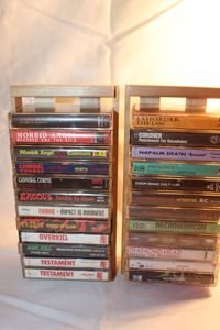 lot 253 image: Cassette Tapes with Holder
