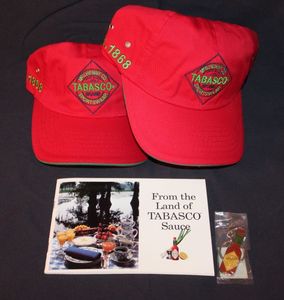 lot 256 image: Tabasco Items