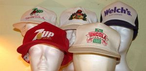 lot 342 image: Collectable Baseball hats