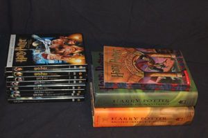 lot 445 image: Harry Potter DVDs and Books