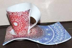lot 134 image: Coffee Cup with Saucer by Villeroy & Boch