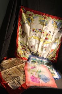 lot 410 image: Decorative Scarves and Tapestries Different locations