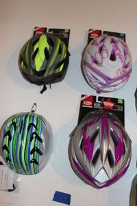 lot 525 image: Four Bike Helments