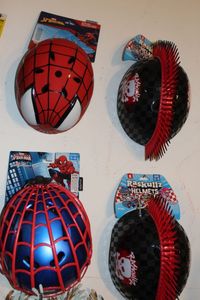 lot 528 image: Four bike safety helmets&nbsp