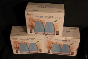 lot 447 image: Three Boxes of Two Aroma Therapy Diffusers
