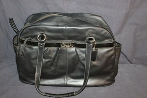 lot 476 image: Coach Diaper bag