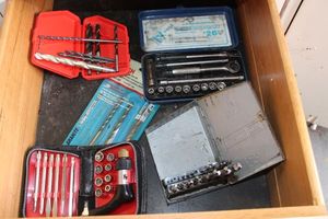 lot 557 image: Contents of One Drawer