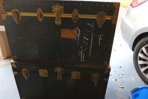 lot 590 image: Two Vintique Trunks