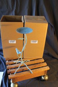 lot 596 image: Candle Holders
