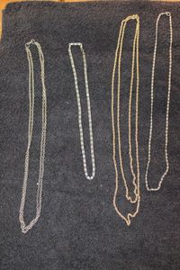 lot 376 image: Jewelry Four Necklaces