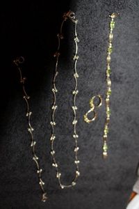 lot 383 image: Jewelry Necklaces, Earrings and Bracelet, Some Stamped 925