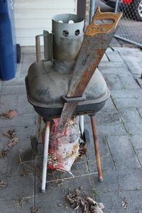 lot 655 image: Backyard BBQ with Accessories as shown in photos