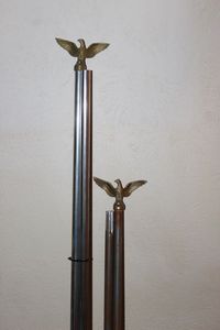lot 657 image: Two Flag Poles