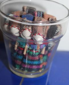 lot 66 image: Worry Dolls
