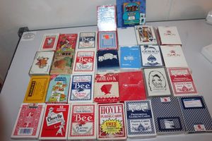 lot 140 image: Decks of Cards and games