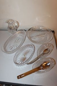 lot 159 image: Mikasa Glass Dishes