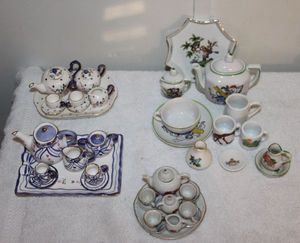 lot 177 image: Miniature Tea Sets