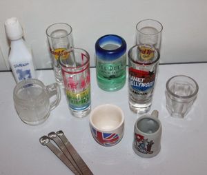 lot 174 image: Shot Glasses