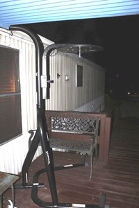 lot 13 image: Everlast Heavy bag and&nbsp Speed bag Stand