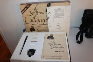 lot 211 image: Calligraphy Set