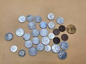 lot 114 image: Selection of Foreign coins
