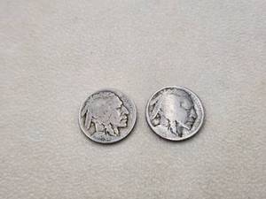 lot 141 image: Selection of Buffalo Nickels