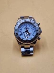 lot 193 image: Yachet Master II watch - marked Rolex - authenticity unknown