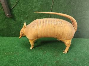 lot 150 image: Stuffed Armadillo - damaged