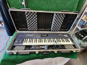 lot 230 image: Korg N5EX music synthesizer in hard case