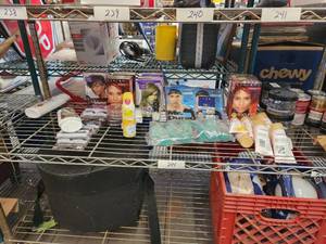 lot 244 image: Shelf lot - cosmetics