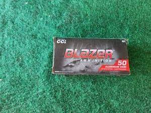 lot 265 image: Box of 50 count Blazer 9mm