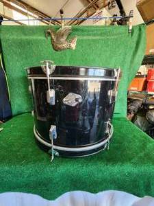 lot 300 image: Black Bass toms - drum - 17 by 23 -  can be used with - 37, 131, 139, 314, 457