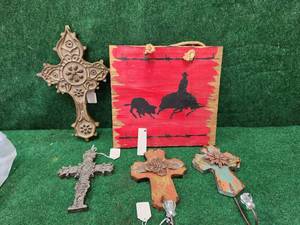 lot 396 image: Selection of crosses