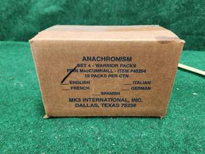 lot 452 image: Anachronism Warrior packs - gaming cards