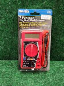 lot 472 image: 7 function digital multimeter