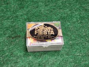 lot 474 image: 2002 Inaugural Fiesta Hot air Ballon card set