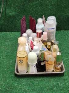 lot 475 image: Selection of used and unused cosmetics