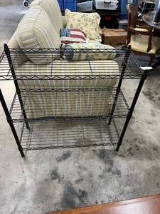 lot 652 image: Wire rack shelf