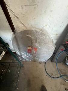 lot 362 image: 36-inch plastic table - complete with legs
