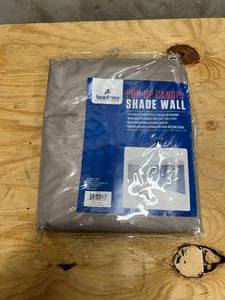 lot 508 image: Pop up canopy shade wall