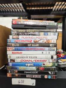 lot 631 image: Selection of DVD movies