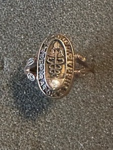 lot 321 image: HALTOMS 10K RING W SMALL DIAMOND - RESPIRATORY THERAPY